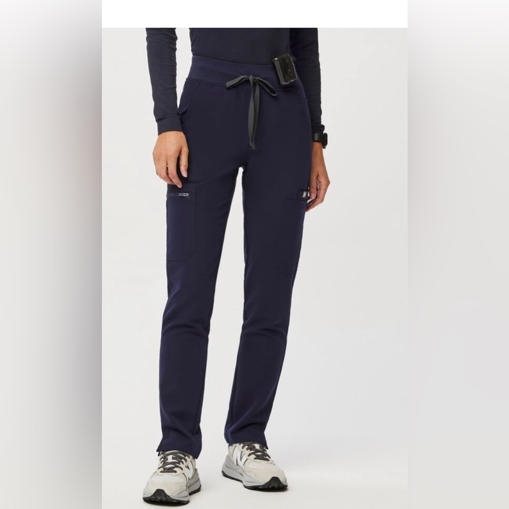 Figs navy yola pants
